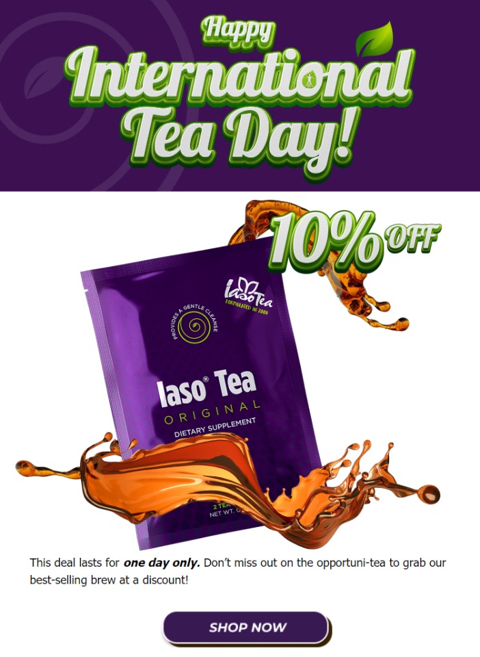 Beloved around the world, Iaso® Original Tea